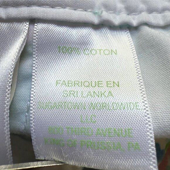 Lilly Pulitzer Size S Blue Heaven The Chipper Floral Coral Print Bermuda Shorts - Picture 11 of 15